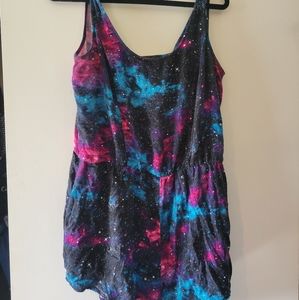 Hot Topic Galaxy Romper